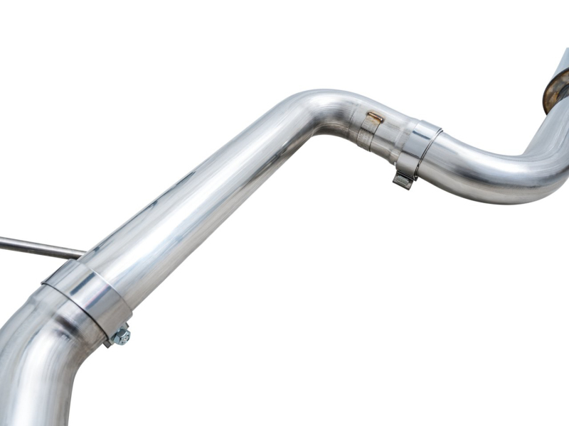 Volkswagen GTI Performance Exhaust - AWE Tuning - Cat-Back Track Edition - Chrome Silver - `22-`27